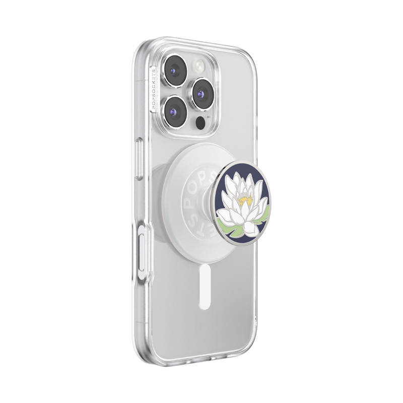 Enamel Water Lily Midnight — MagSafe PopGrip image number 7